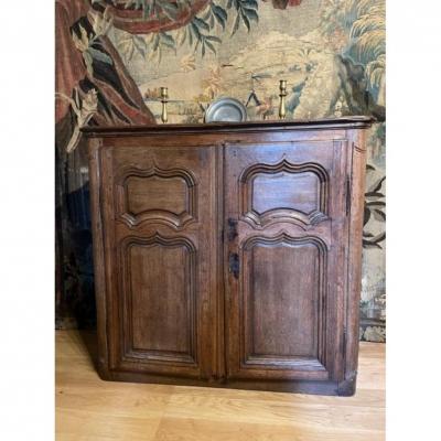 Buffet With Natural Wood Paneling