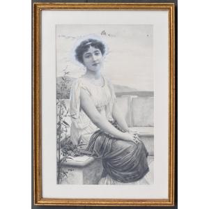 Drawing: Lavis Directed By Lionel Péraux Elegant