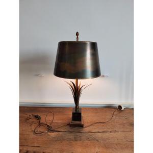 Brass Lamp From Maison Charles Circa 1970