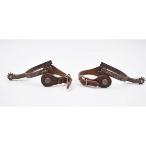 Pair Of Eduardo Garcia Spurs San Ysidro California