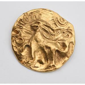 Vintage Brooch That Also Forms A Pendant, Yves Saint Laurent Ysl