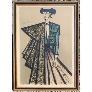 Bernard Buffet - Le Toréador Escamillo (large Format), 1967 Lithograph