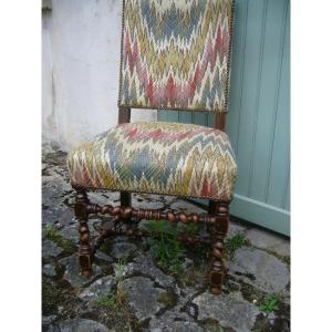 Louis XIII Chairs Set Of 6