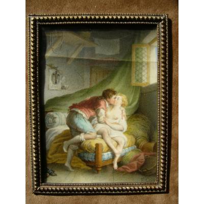 XVIIIth Erotic Miniature