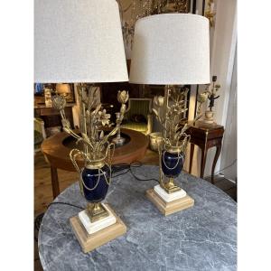Pair Of Louis XVI Vases  