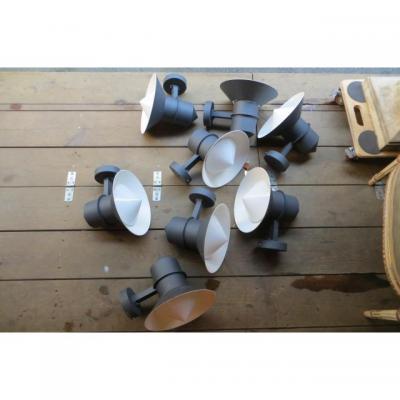  Lanterns Exterrieur Lacquered Metal