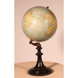 Terrestrial Globe By G. Thomas Paris