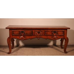 Louis XV Period Console  With Three Drawers - Spain - 18th Century