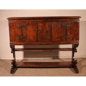 Gothic Influence Credenza - 16th Century