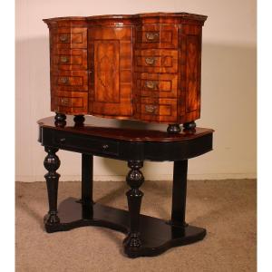 German Walnut Cabinet - 18th Century