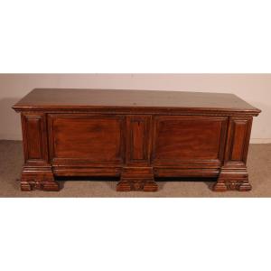 Italian Renaissance Walnut Chest - 16th Century