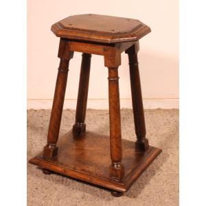 Henri II Walnut Stool Early 17th Century