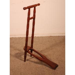 Mahogany Boot Jack - 19th Century