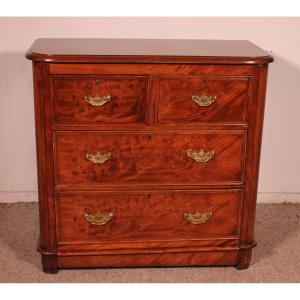 Small Mahogany Chest Of Drawers - 19th Century