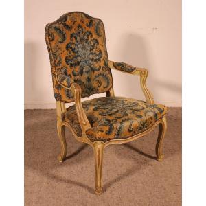 Louis XV Style Carved Armchair -19° Century