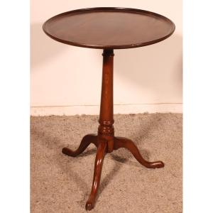Small Tripod Table Called Tea Table In Mahogany -18° Century