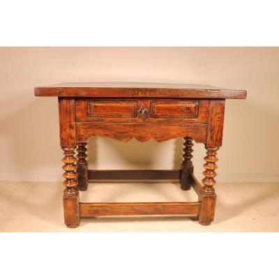 Spanish Walnut Table Circa 1600