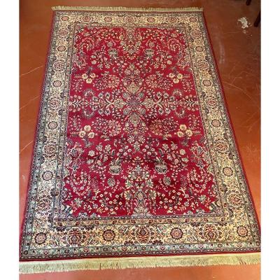 Persian Rug 2m13-2m02 With Red Decor