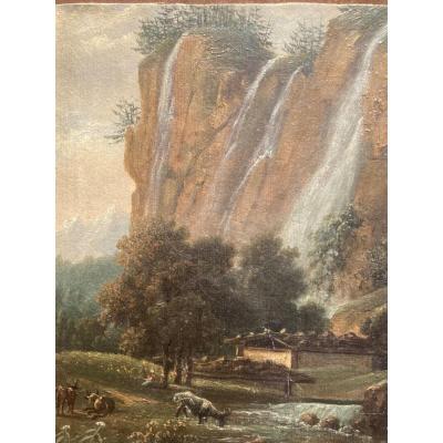 Oil On Paper Landscape