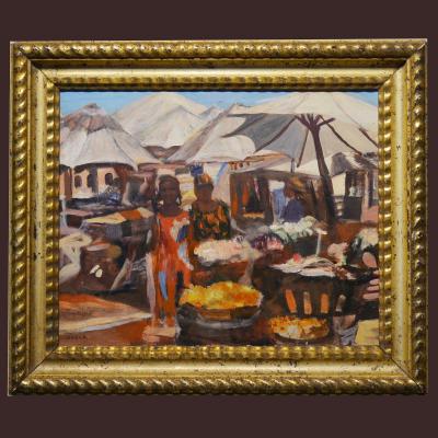 Table African Market By Radka Koeva-ehlinger