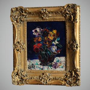 Bouquet Of Flowers Still Life Henry d'Anty
