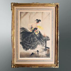 Louis Icart Etching Aquatint “carmen” 1927