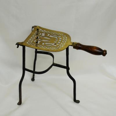 Door-iron Or Iron Rest Folk Art XIX