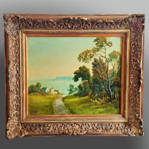 Regatta In Brittany, Signed Milly 