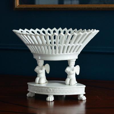 Cup Of Angels Of Paris Porcelain And Biscuit XIXeme