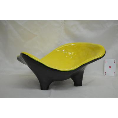 Large Ceramic Cup In Esprit De Pol Chambost