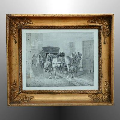 Théodore Géricault Lithograph "the Muddy" 1823