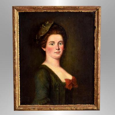 Portrait Of An Elegant Eighteenth