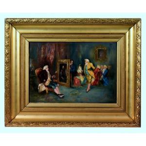 The Painter's Workshop By Cristobal Piza-ensenyat