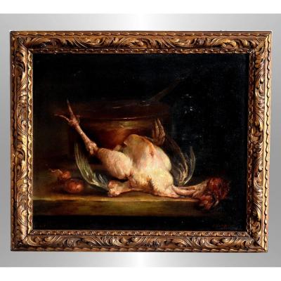 Still Life With Chicken By Louise Gerard-bellair