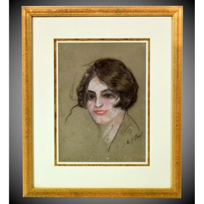 Muse De Montmartre Pastel