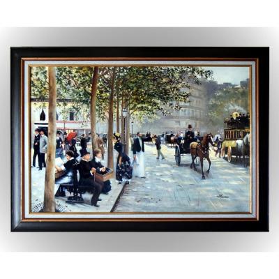 "Avenue parisienne" par Stevens