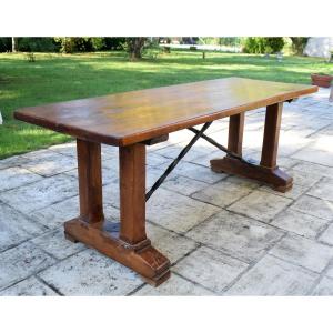 Monastery Table Or Farm Table Long. 200 Cm