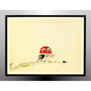 Martial Raysse Two Camels In A Landscape 31/50