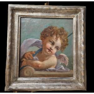 Dreaming Angel, French School, 19th Century