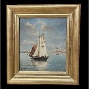 Marine With The Maltese Cross 