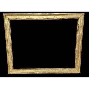 18th Century Gilt And Carved Wooden Frame