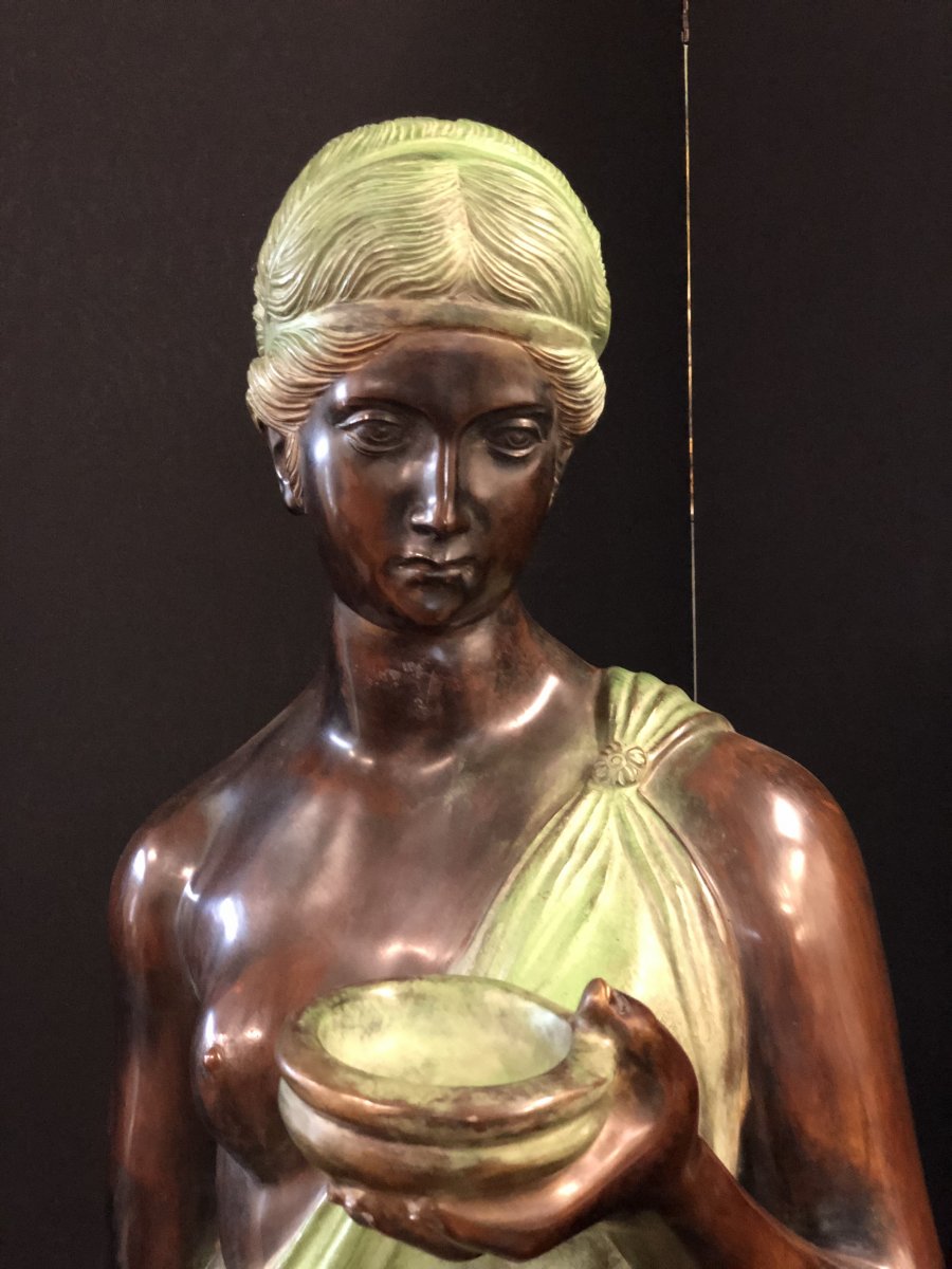 Statue En Bronze Anne 60-photo-2