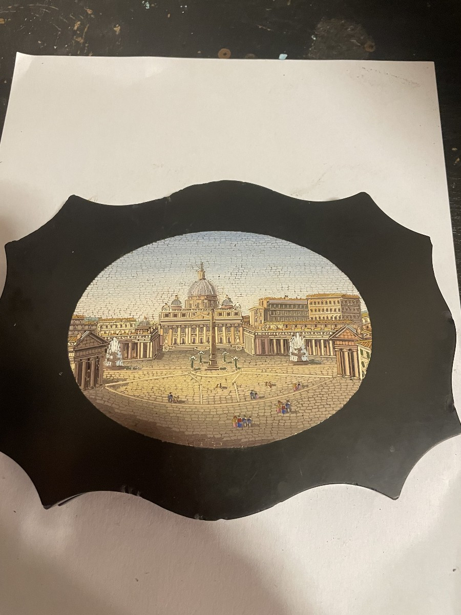 micromosaico veduta vaticano