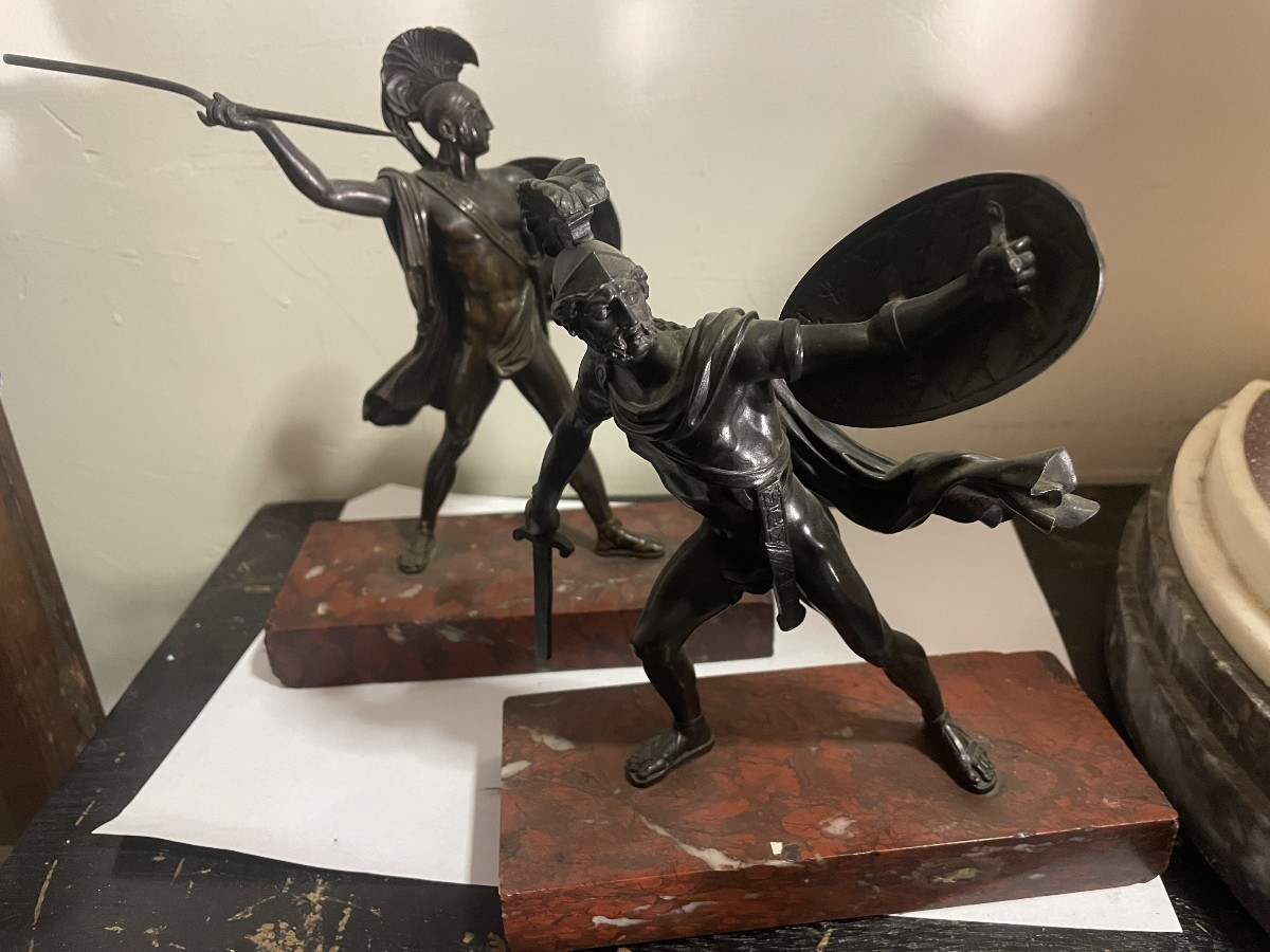 guerrieri bronzo epoca impero-photo-2