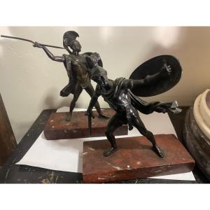 guerrieri bronzo epoca impero