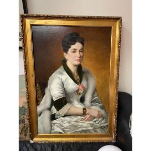  ritratto dama elegante