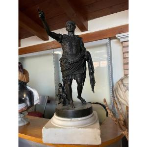 BRONZO AUGUSTO IMPERATORE