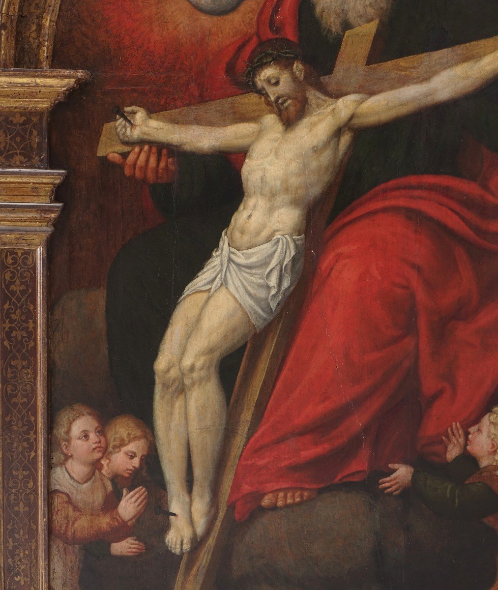 Cristo sulla croce con Dio Padre-photo-3
