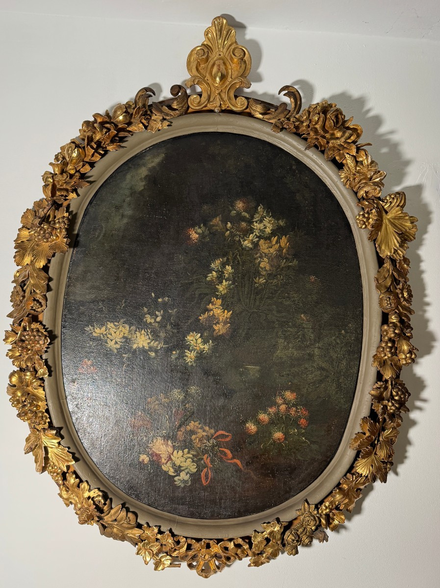 coppia di nature morte con fiori-photo-2