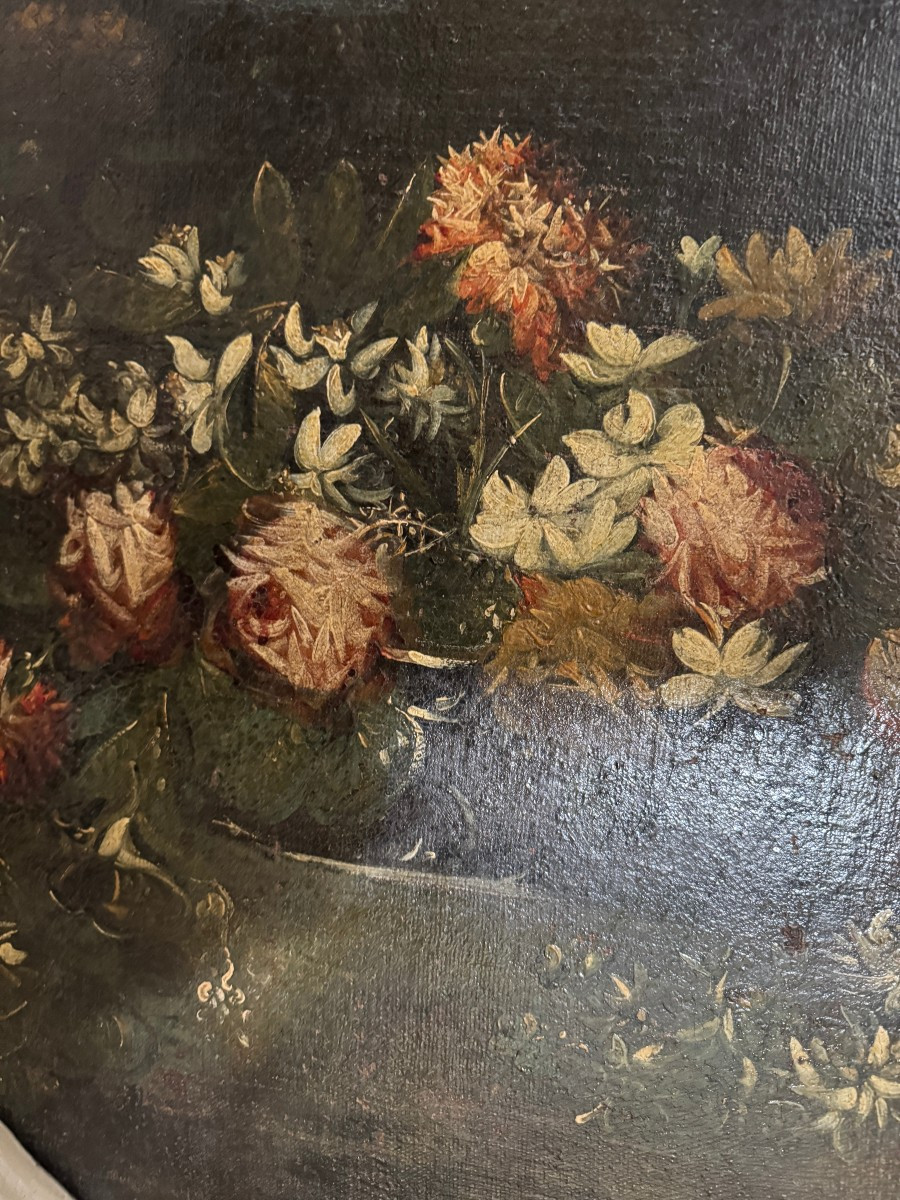 coppia di nature morte con fiori-photo-3